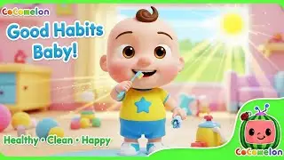 Fun 3D nursery rhyme for toddlers! Teach kids good habits: brush, wash, clean & be kind daily!