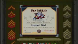 [1945 Air Force] KF-X Golden Eagle - Basic certificate
