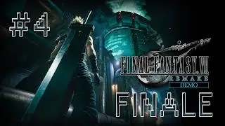 ESCAPING THE REACTOR!!! | Final Fantasy 7 Remake Demo | #4 | FINALE!