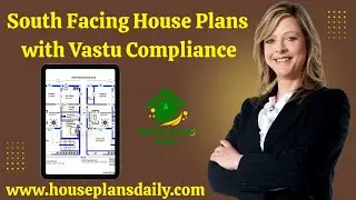 South Facing House Plans with Vastu Compliance | #VastuShastra #HousePlans #SouthFacing