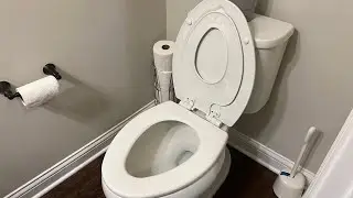 Installation of Mayfair NextStep2 Toilet Seat With Built In Potty Training Seat