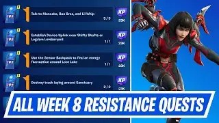 Complete Resistance: Week 8 Quests Challenges Guide - How to Complete Week 8 Resistance Quests