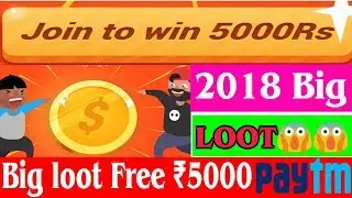 VideoBuddy App Loot ₹5000 Paytm Cash bigest paytm loot App august 2018||