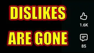 YouTube Just REMOVED Dislikes...