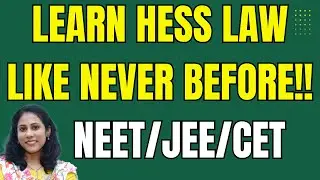 Hess&rsquo;s Law Made Super Easy! 🔥 JEE + NEET Thermodynamics 2026| short cut trick-must watch