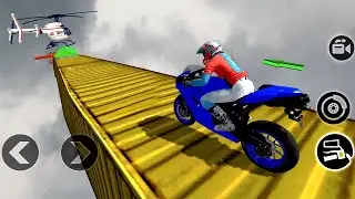 Impossible Motor Bike Tracks Simulator 3D - Bike Stunts Real Tricks Driving Games Android Gameplay