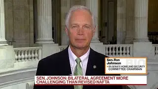 Sen. Ron Johnson Says It's Important Canada Be Added to Trade Deal