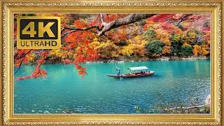 🖼️🍁 Turn Your TV into a 4K Work of Art | Japanese Fall Scenery 🇯🇵