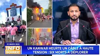 [Info Soirée] «Ena dimoun fine tase anba kanwar»