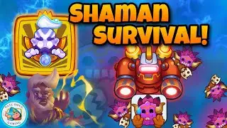 The Shaman Survival Game! Long Live Monk! | Rush Royale