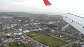 Landung / Landing at Sylt 31.10.10 with AirBerlin
