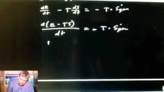 Thermodynamic equilibrium T, V