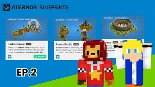 Riprovo i BLUEPRINTS di ATERNOS con @ItssMeDavid  | NotAmeringo