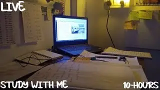 LIVE | 10-HOURS STUDY WITH ME 🌍 10/150 #aspirant #live #rbi #upsc #pw 2025-26