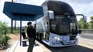 ETS2  v1.57x MOD BUS NO MAPA ROTAS BRASIL: SÓ BORA #rumo4k