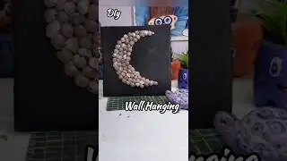 Cardboard DIy shell crafts Art / Wall Hanging craft #viral #artscraft #shorts #diy