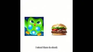Evil burger 😈😈 #funny #viralvideo #duolingo