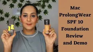 MAC Prolongwear SPF 10 Foundation Review and Application