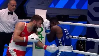 R32 (67KG) IDIGOV TARKHAN (RUS) vs YELISHO BINIYAM ABEBE (ETH) | IBA World Boxing Championships 2023