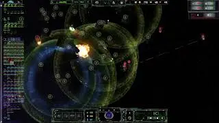 STA3, playing as the borg BUT only using 1 capital ship against all other races episode 2