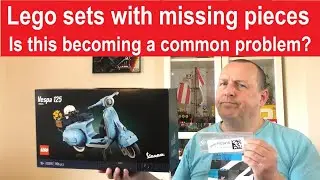 Lego sets with missing pieces - is this becoming more and more of a problem?