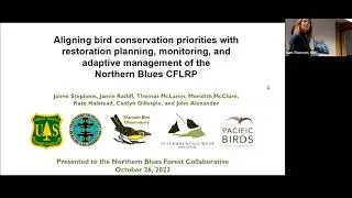 Aligning Bird Conservation Priorities with Restoration of the Northern Blues CFLRP