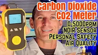 Carbon Dioxide CO2 Meter for Personal Safety (0-5000ppm)