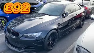 Jet Black E92 BMW M3