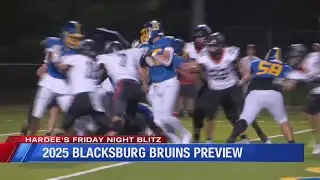 2025 WFXR Hardee's Friday Night Blitz Preview Tour - Blacksburg Bruins