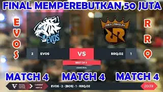 FINAL Match 4 EVOS vs RRQ Mobile Legends Garuda Legendary Cup