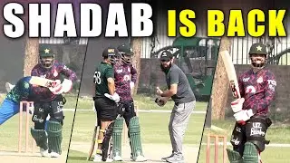 After Injury Rehab, Shadab Khan Trains Under Misbah-ul-Haq | Exclusive NCA Lahore Footage