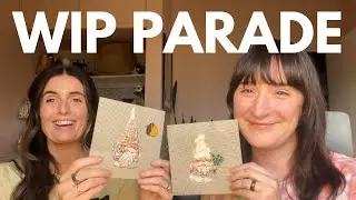 Flosstube | Episode 31 | Mid-Year WIP Parade with Julia | Making Things With String
