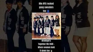 Rare 1980s Female gang photo | Together We Chill (Brooklyn, NY) 📸 #togetherwechill #nyc