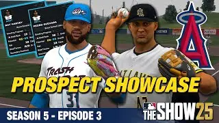 Showcasing Two Top Pitching Prospects - Angels Draft-Only Franchise - MLB 25