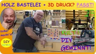 🤔KLEINE BASTELEI ? - VON WEGEN!..😃 RESTHOLZ + 3D DRUCK MAL KOMBINIERT!🤸‍♂️ - SIEH SELBST! 😎