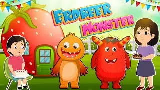 ERDBEERMONSTER (Offizielles Musik Video) - SING SONG KINDERLIEDER - Ein lustiges Kinderlied