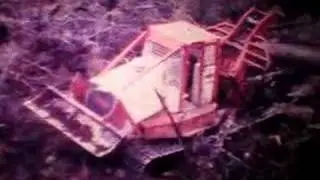 FMC TRACKED SKIDDER AT WORK  1978