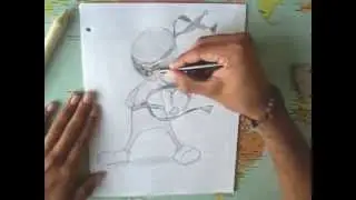 Watch Me Draw Stuff, Disney Ninja Guy