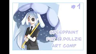 Speedpaint Procreate Starry Umbrella