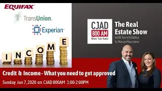 Credit & Income, Get Approved! - June 7th, 2020