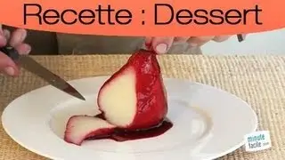 Poires pochées aux cassis : les étapes de préparation