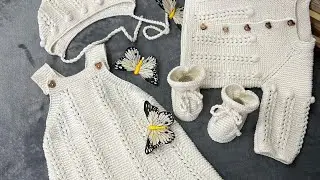 Knitting for kids! How to knit a children's set! (short description)
