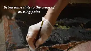 German Oil Restoration and Lining 2019 Brush Strokes Fine Art LLC