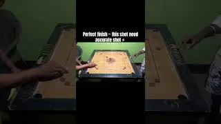 Accurate Shot #youtubeshorts #carrom #boardgames #gameplay #games #india #shortsfeed