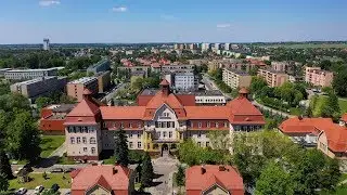 Knurów z lotu ptaka
