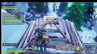 Fortnite C6 S4 SIMPSONS EPS 42 (Wave 19 Frostnite Quest almost complete with attempt failed)