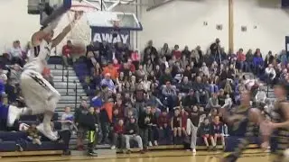 Wayne Eagles vs. Mynderse Blue Devils .:. Finger Lakes East HS basketball on FL1 Sports 1/27/16