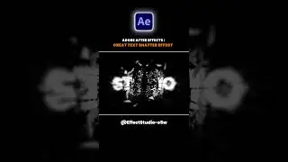 Create Text Shatter Effect In After Effect 2026 #viral #editing #adobeaftereffects