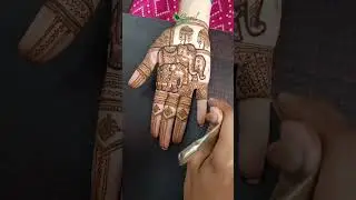 Sider mehndi design class demo my student #hennaartis #mehndi #hennaart #henna
