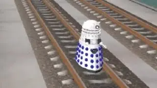 Trainz 3 Dalek pass by